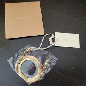 Ana Luisa Gold Tone Mesh Bracelet